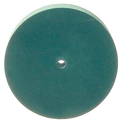 Meisinger Universal Polishing System Green Wheel, Unmounted, 22 mm, 10/Pkg, 9987P-220-UNM-GRN thumbnail 3