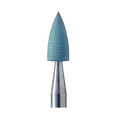 Meisinger Universal Flexible Polishers, Pointed, Green, 3.0 mm Diameter, HP, 5/Pkg, ISO 9981P - Universal Flexible Polishers for Gold, Amalgam, Acrylic and Cement – HP, 5/Pkg - Pointed, Green, Polishing, 9981P, 3.0 mm Diameter - Image 1