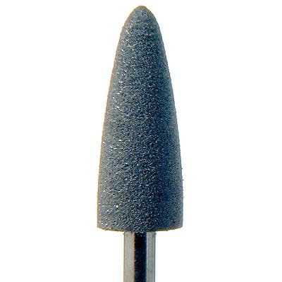 Meisinger 9569P-055 Acrylic Polisher, HP Shank, Medium Grit, Dark Gray, Cone/Pointed, 5.5 mm, 5/Pkg thumbnail 4