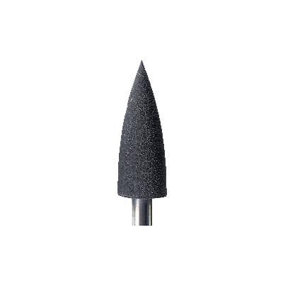 Meisinger 9580P-056 Flexible Polisher, HP Handpiece, Flame Shape, Dark Grey, Medium Grit, 5.6mm, 5/Pkg thumbnail 4