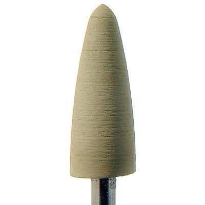 Meisinger 9569H-055 HP Yellow Fine Acrylic Polisher, Cone Shape, 5.5mm Head, 5/Pack thumbnail 4