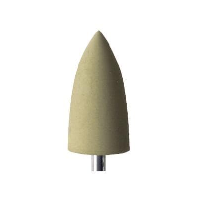 Meisinger 9579H-100 HP Lab Yellow Polisher, Fine, Pointed, High Shine, 10mm, 5/Pkg thumbnail 4