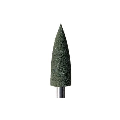 Meisinger 9580V-056 Flexible Polisher, HP, Flame, Green, Coarse, Pre-Polish, 5.6 mm, 5/Pkg thumbnail 4