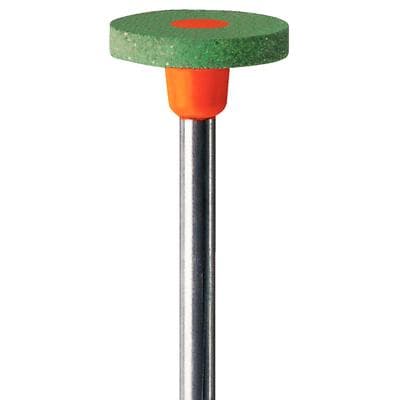 Meisinger 9749G-110 HP Diamond Impregnated Ceramic Polisher, Coarse, Wheel Shape, Green/Orange, 11mm Head, 2/Pk thumbnail 10