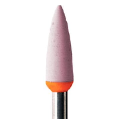 Meisinger 9742F-040-HP-R/O Ceramic Diamond Polisher, Flame/Point, Fine, Red/Orange, 4.0 mm Head, 2/Pk thumbnail 10