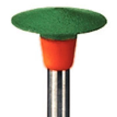 Meisinger 9746G-100 RA Green/Orange Diamond Polisher, Knife Edge, Coarse, 10.0 mm, 2/Pk thumbnail 12