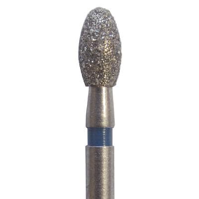Meisinger Multi-Use Diamond Bur, FG, Football, #833, 2.3 mm, Medium, Blue, 5/Pk, 833-023-FG thumbnail 9