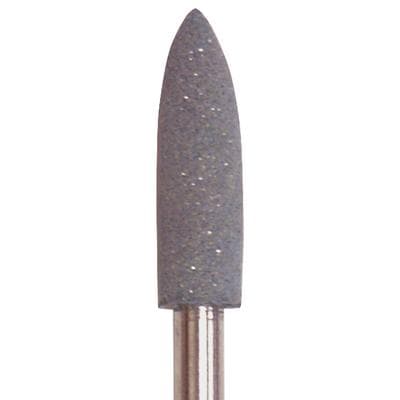 Shofu CeraMaster Coarse Diamond-Impregnated Polisher, Bullet Shape, HP Shank, Coarse Grit, Blue/White Band, 3/Pkg, 126C thumbnail 17