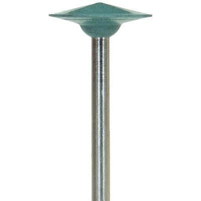 Shofu Greenie Polisher, RA, Knife Edge KN7, Silicone Carbide, Dark Green, ISO #125, 12/Box thumbnail 2