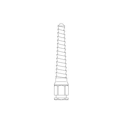 Meisinger Split-Control Bone Spreading and Condensing System Spreader, 15 mm Length, 3.1 mm Diameter, Size #C1005-031 thumbnail 2