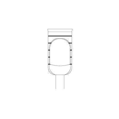 Meisinger Transfer Control Trephine, HP Shank, 6.0 mm Diameter, Size #229L-060-HP, 1/Pkg - Transfer Control Trephine - HP, Size #229L-060-HP, 6.0 mm Diameter - Image 1