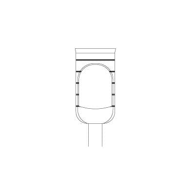Meisinger 229-060 RAL Trephine Bur, 6.0mm Internal Diameter, 7.0mm External Diameter, 10mm Working Length, Stainless Steel, Right Angle Surgical Long Shank thumbnail 3