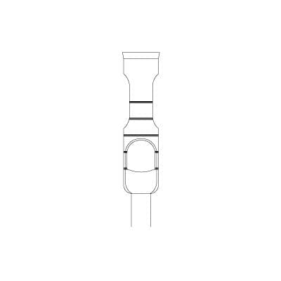 Meisinger Trephine Control Bone Replacing System 229L-035-RAL, Right Angle Long Shank, 3.5 mm Inside / 4.5 mm Outside Diameter, 14 mm Length, 1 Each thumbnail 2