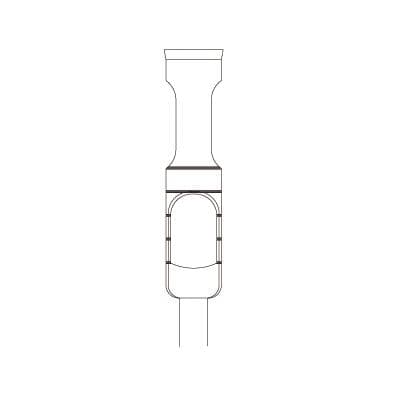 Meisinger 229XL-040 RAL Trephine Bur, 4.0mm Internal Diameter, 5.0mm External Diameter, 18mm Working Length, Stainless Steel, Right Angle Surgical Long Shank thumbnail 3