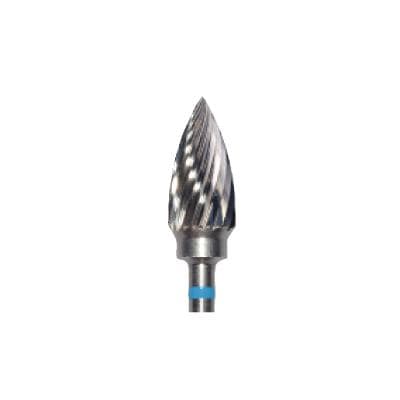 Meisinger HM78-060-HP Carbide Lab Bur, Acrylic Cone/Flame, Plain Cut, Medium, 6.0 mm, HP, 1/Pkg thumbnail 4