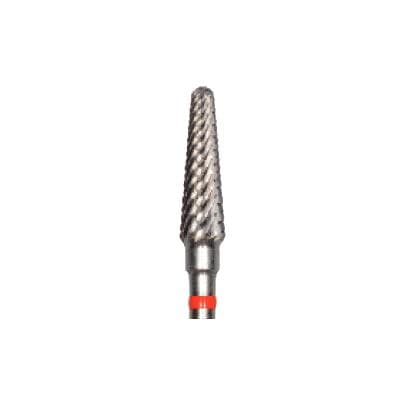Meisinger Tungsten Carbide Lab Bur, Tapered Round End, Fine Grit, 4.0 mm Diameter, HP Handpiece, HM79FT-040 thumbnail 8