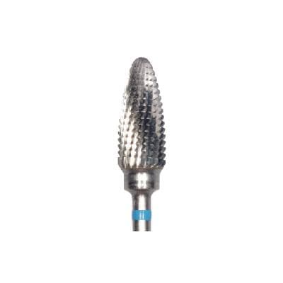 Meisinger HM251Q-060 Lab Carbide Bur, Q-Cut Cross Cut, Tapered Round End, Medium, 6.0 mm Diameter, HP, 1 Each thumbnail 7