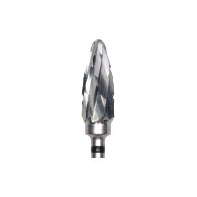 Meisinger HM 251SX-060 Lab Carbide Bur, Super Coarse, Crosscut, Tapered Round End, 6.0 mm, HP, 1/Pkg thumbnail 6