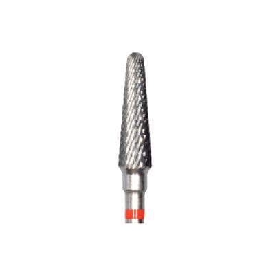 Meisinger HM79FX-040-HP Laboratory Carbide Bur, Fine Round End Taper, Cross-Cut, 4.0 mm, Handpiece, Red Ring, 1/Pk thumbnail 8