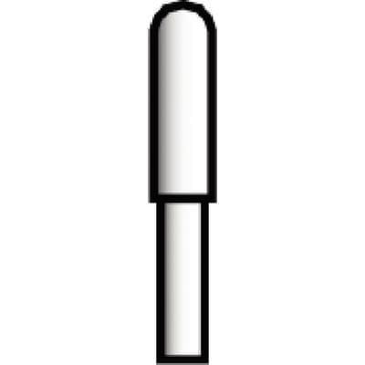 Midwest Operative Carbide Bur #1157, FG, Straight Fissure Dome End, 1.0 mm Diameter, 3.7 mm Length, 10/Pkg, 389256 thumbnail 9