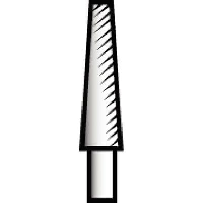 Midwest Operative Carbide Bur, HP, Taper Flat End Cross Cut, #703-L, 2.1 mm Diameter, 10/Pk, 389367 thumbnail 8