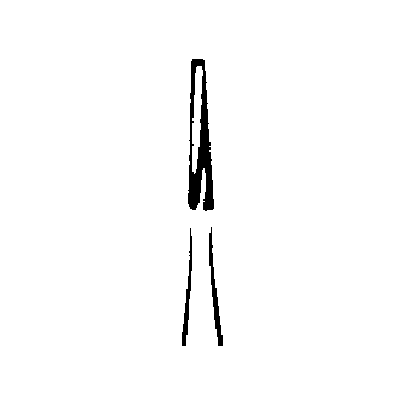 SS White FG #169 Taper Flat End Fissure Carbide Bur, Friction Grip, 0.9 mm Diameter, 3.5 mm Length, 100/Pk, 13169 thumbnail 10
