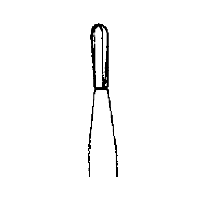 SS White Standard Operative Carbide Bur, FG, Long Pear, #331L, 1.0 mm Diameter, 3.8 mm Length, 10/Pk, 15037 thumbnail 11