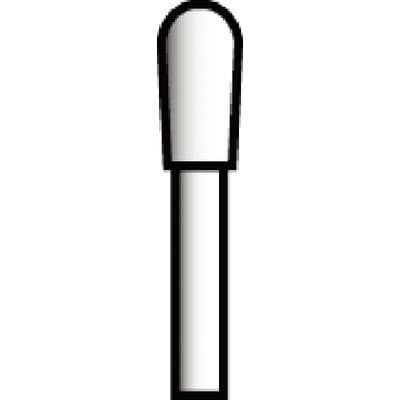 Midwest Operative Carbide Bur #257, FG, All Purpose, Straight Fissure, Bevel End, 1.0 mm Diameter, 3.7 mm Length, 100/Bag, 386288 thumbnail 6