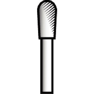 Midwest® #1930 FG Carbide Bur, Pear Fissure Crosscut, 0.8 mm Diameter, 1.6 mm Length, 10/Pkg, 389551 thumbnail 4