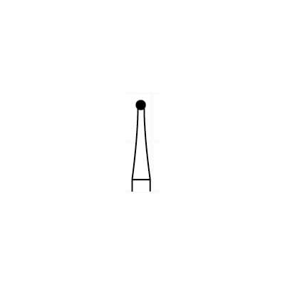 Alpen FG Carbide Bur, Round #3, Friction Grip, 1.2 mm Diameter, 10/Pkg thumbnail 6