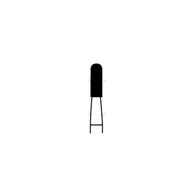 Alpen Carbide Bur #1157, FG Round End Fissure, 1.0 mm Diameter, 10/Pack thumbnail 8