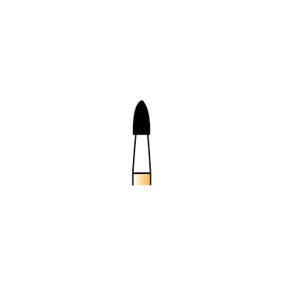 Alpen Carbide Trimming & Finishing Bur, 12-Blade, Flame Shape, Friction Grip, #7108, 2.3 mm Diameter, 5/Pkg thumbnail 5