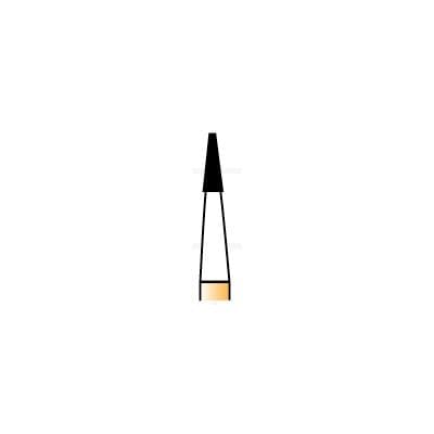 Alpen Carbide Trimming & Finishing Bur, Tapered 12-Flute, Friction Grip, #7114, 0.9 mm Diameter, 5/Pkg thumbnail 5