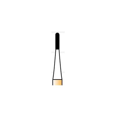 Alpen Speedster Metal Cutter Carbide Bur, FG, Round End Cross Cut Fissure, #1557G, 1.0 mm, 10/Pk, R41557G thumbnail 10