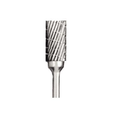 Abbott-Robinson® Tungsten Carbide Lathe Bur, Cylinder Dual Cut, 1/4" Head Diameter, 1/8" Shank, Regular Cut, 1/Pkg thumbnail 3