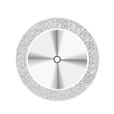 NTI Sintered Diamond Disc, HP, Double Sided, Coarse, Green, 22 mm Diameter, 0.30 mm Thickness, 1/Pkg, D354-220 thumbnail 6