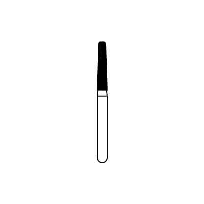 Solo Diamond Single-Use Diamond Bur, FG, Modified KR Taper, #0816.8, Coarse, Green, 1.6 mm Head Diameter, 8.0 mm Head Length, 25/Pk, 846KR016C thumbnail 14