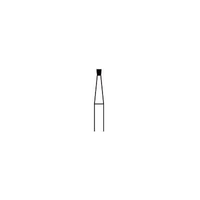 SS White Piranha® Single Patient Use Diamond Bur, Inverted Cone, FG, Medium Grit, Size #805-010M, 1.0 mm Diameter, 25/Pkg thumbnail 6