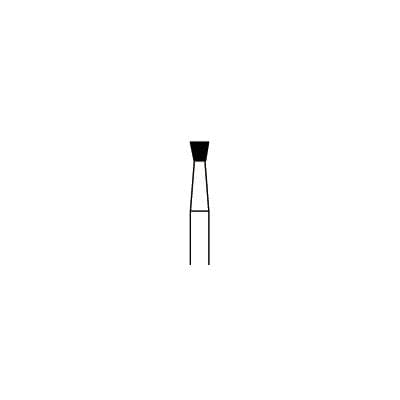 Piranha Diamond Single-Use Burs, FG, Inverted Cone, #805-016M, 1.6 mm, Medium Grit, Blue Ring, 25/Pk thumbnail 10