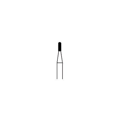 Piranha® Single Patient Use Diamonds – Pear FG, Medium Grit, #830-008M, 0.8 mm Diameter, 25/Pkg thumbnail 10