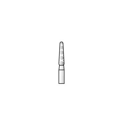 Piranha 2X Diamond Burs, FG, Round End Taper, #855-014-2X, 1.4 mm, Medium, Blue, 5/Pk thumbnail 7