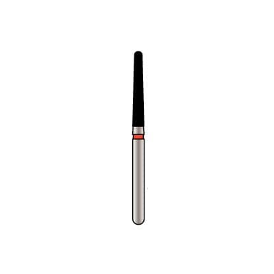 Alpen x1 Single-Use Diamond Bur FG #85010, Round End Taper, Medium Grit, 1.6mm Diameter, 10.0mm Length, Gray Ring, Sterile, 25/Pk, X85010M016 thumbnail 9