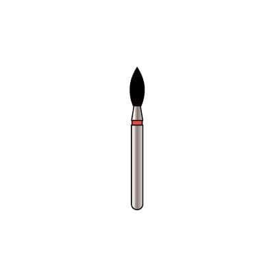 Alpen® x1 Single-Use Diamond Bur FG #368 Football 2.0mm Fine Red, 25/Pkg, X368F020 thumbnail 7
