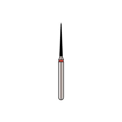 Alpen x1 Single-Use Diamond Bur, FG, #859-012F, Pointed Cone, Fine Grit, Red, 1.2 mm, 25/Pk, X859F012 thumbnail 20