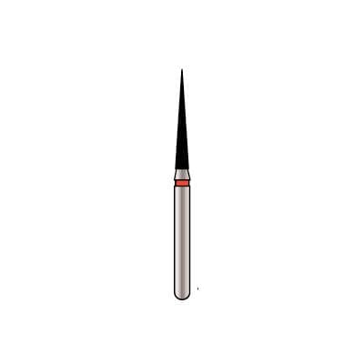 Alpen x1 Single-Use Diamond Bur FG #859-014, Pointed Cone, Coarse (Green), 1.4 mm Diameter, 10.0 mm Length, 25/Pkg, X859C014 thumbnail 7
