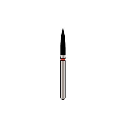 Alpen® x1 Single Use Diamond Burs – FG, Coarse, Green, 25/Pkg - Flame, # 862L, 1.8 mm Diameter, 9.0 mm Length thumbnail 4
