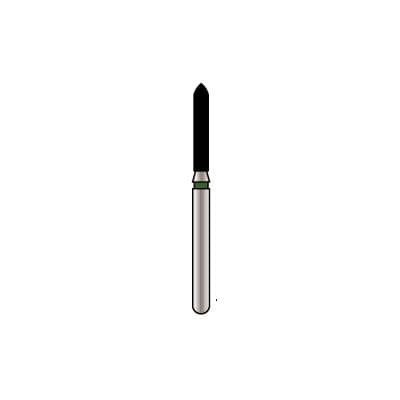Alpen x1 Single-Use Diamond Bur FG #886 Beveled Cylinder, Coarse, 1.2mm, 25/Pk, X886C012 thumbnail 6