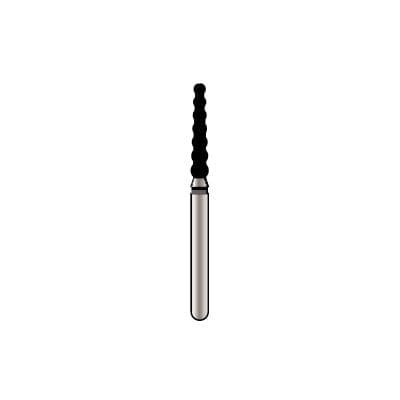 Alpen x1 Single-Use Diamond Burs, FG, Gross Reduction Taper, #6055, 1.8 mm Diameter, 8.0 mm Length, Coarse, Green, 25/Pk, X6055C018 thumbnail 4