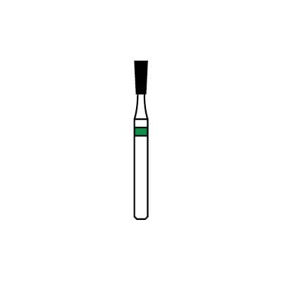 Patterson® Diamond Instrument FG, Inverted Cone, Coarse Grit, Green Ring, #807-016, 1.6 mm Diameter, Friction Grip, 1/Pkg - Patterson® Diamond Instruments – FG, Inverted Cone - Coarse, Green, # 807-016, 1.6 mm Diameter - Image 1