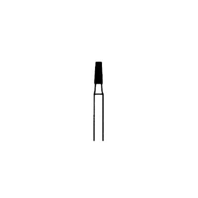 Meisinger 845-016-HP Diamond Bur, Medium Grit, Cone/Flat End, 1.6 mm Diameter, HP Shank, 5/Pkg thumbnail 2
